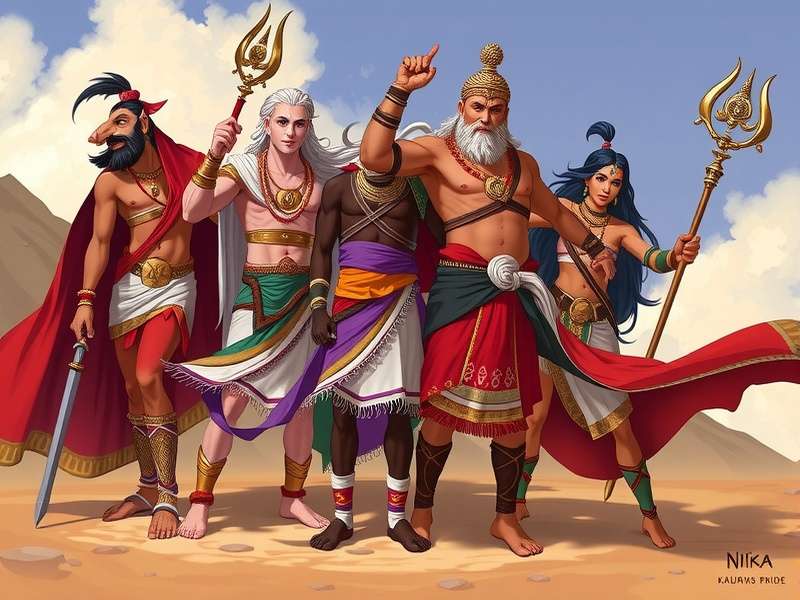 Kauravas Pride Characters